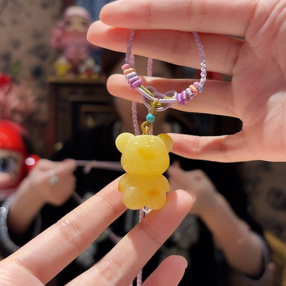 蜜蜡颈饰未镶嵌颈饰