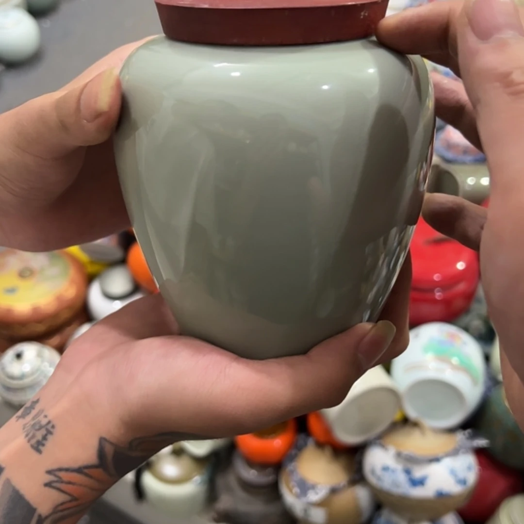 【闪购商品】瑕疵福利品陶瓷茶叶罐储物罐