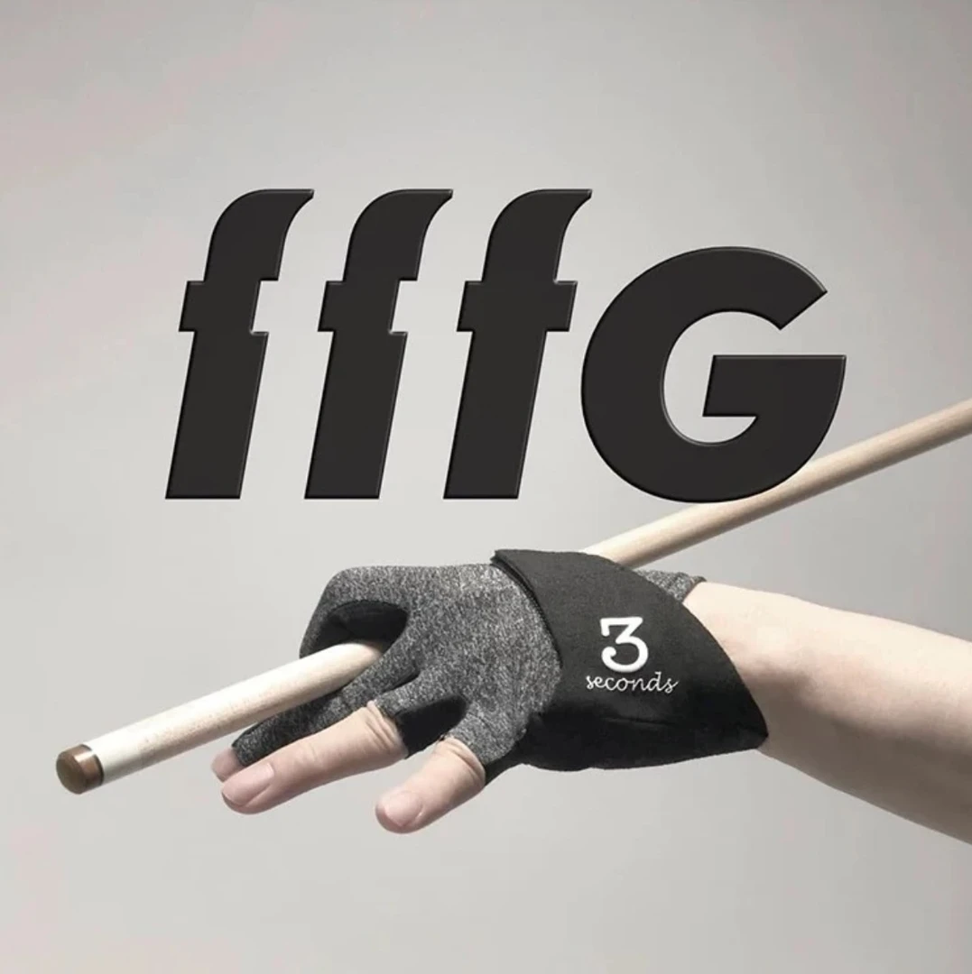 日本三秒手套 3Secends手套职业高端手套斯诺克中八台球配件