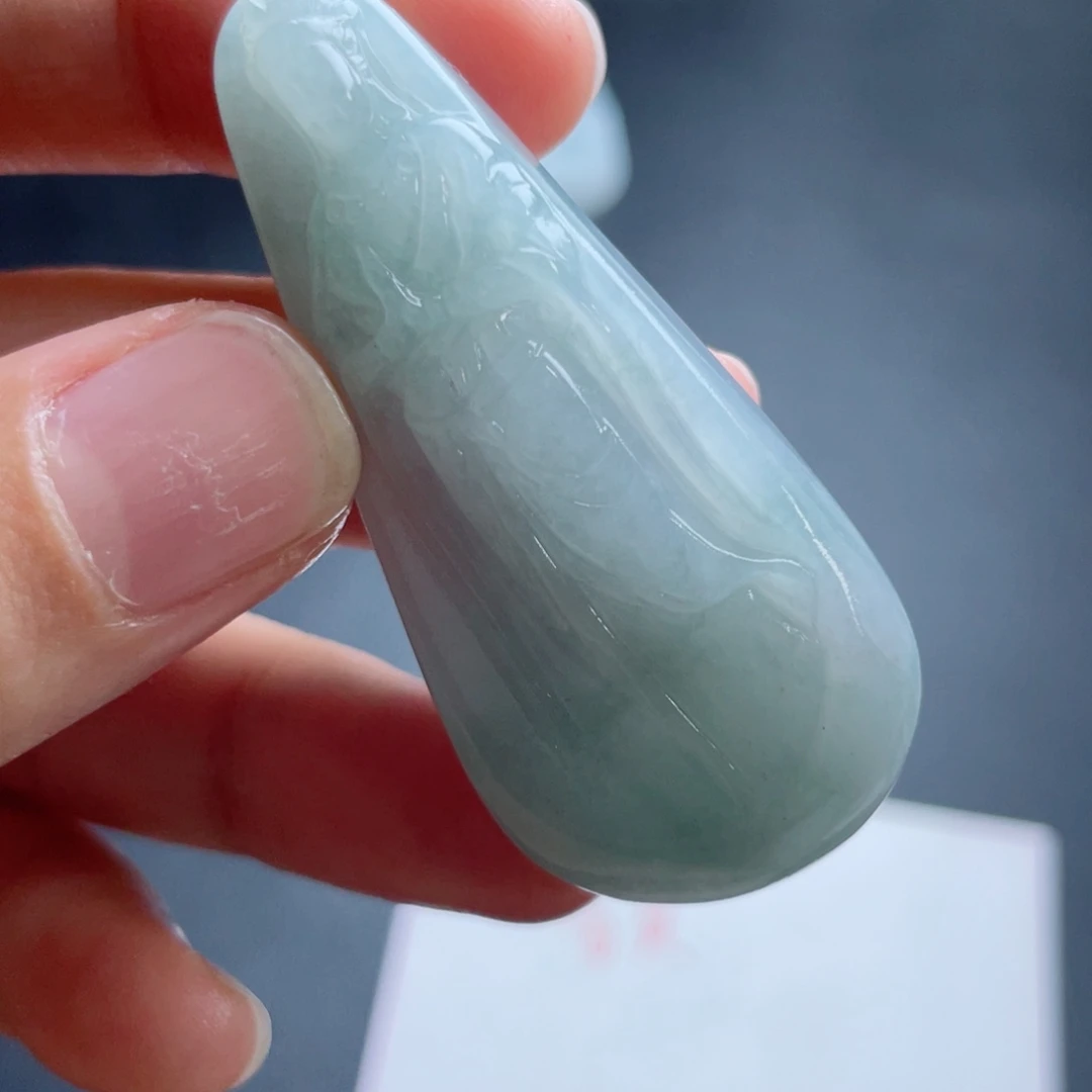 定制翡翠未镶嵌翡翠吊坠