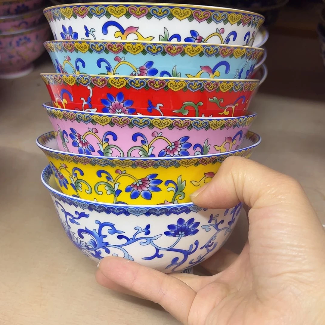 珐琅5寸6个不描金…………………………