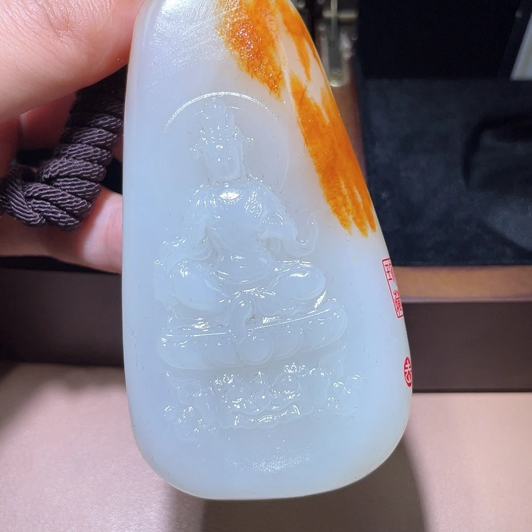 和田玉颈饰未镶嵌A7 