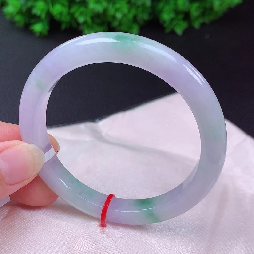 翡翠手镯未镶嵌57圈口432507