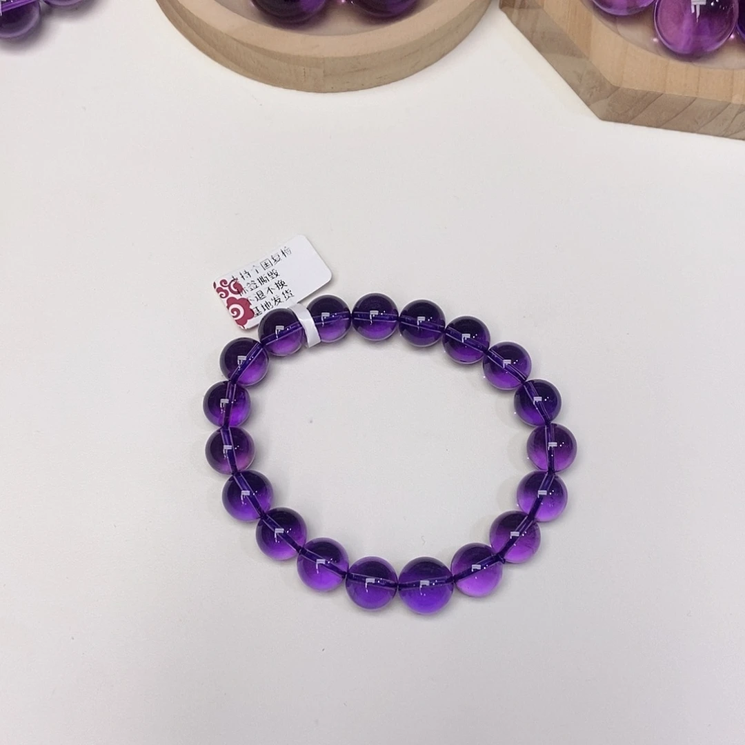 未镶嵌珠宝半成品紫晶乌拉圭毕业10m