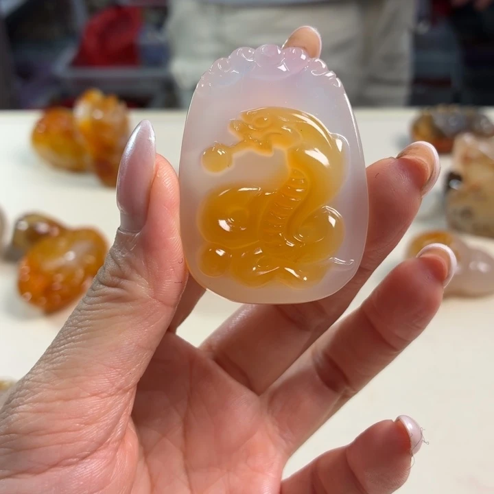 未镶嵌吊坠(不含链)玛瑙/玉髓