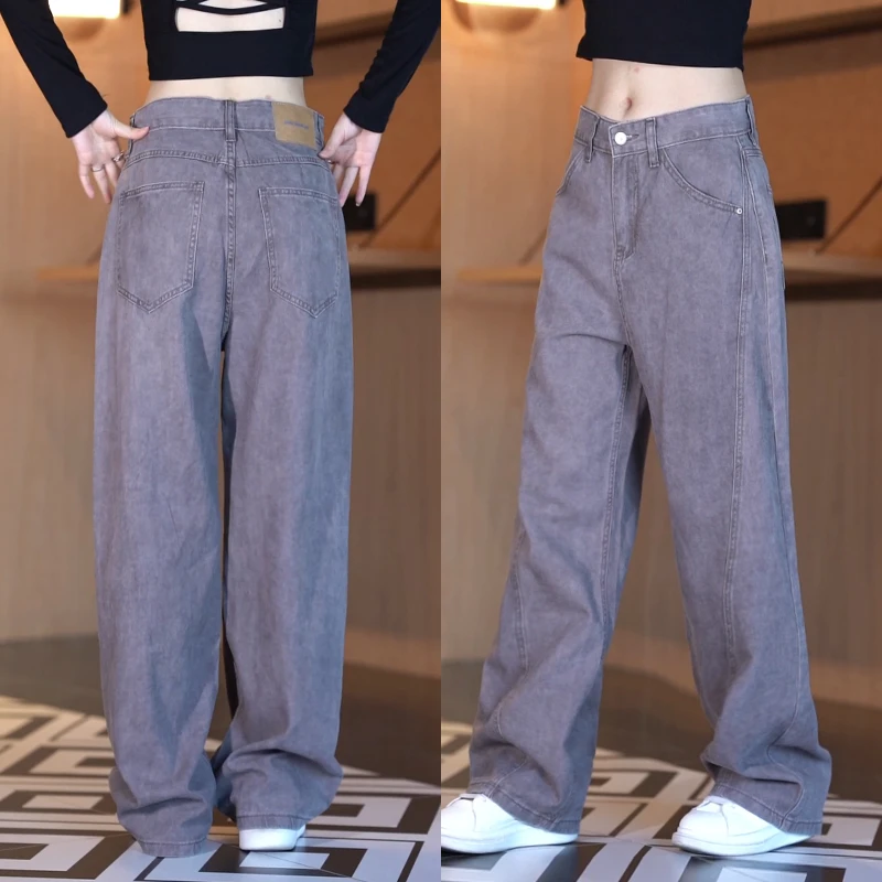 高街扎染休闲裤男士时尚个性百搭脏脏直筒裤美式时尚宽松阔腿长裤