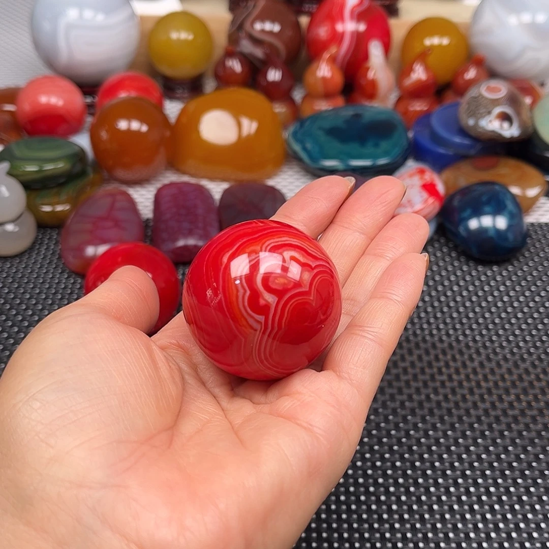 学***玛瑙/玉髓未镶嵌珠宝奇石