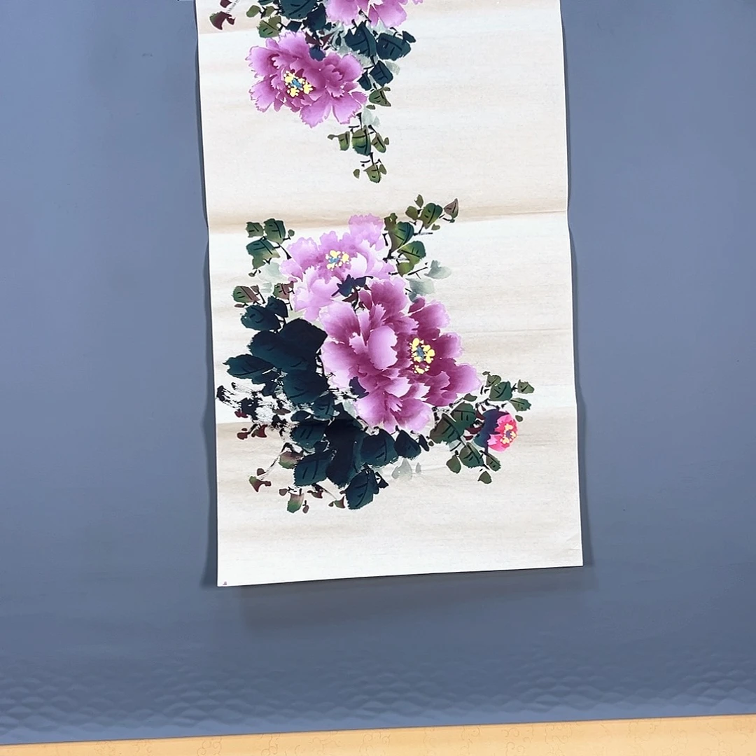 国画107 花鸟和蝴蝶都在这里