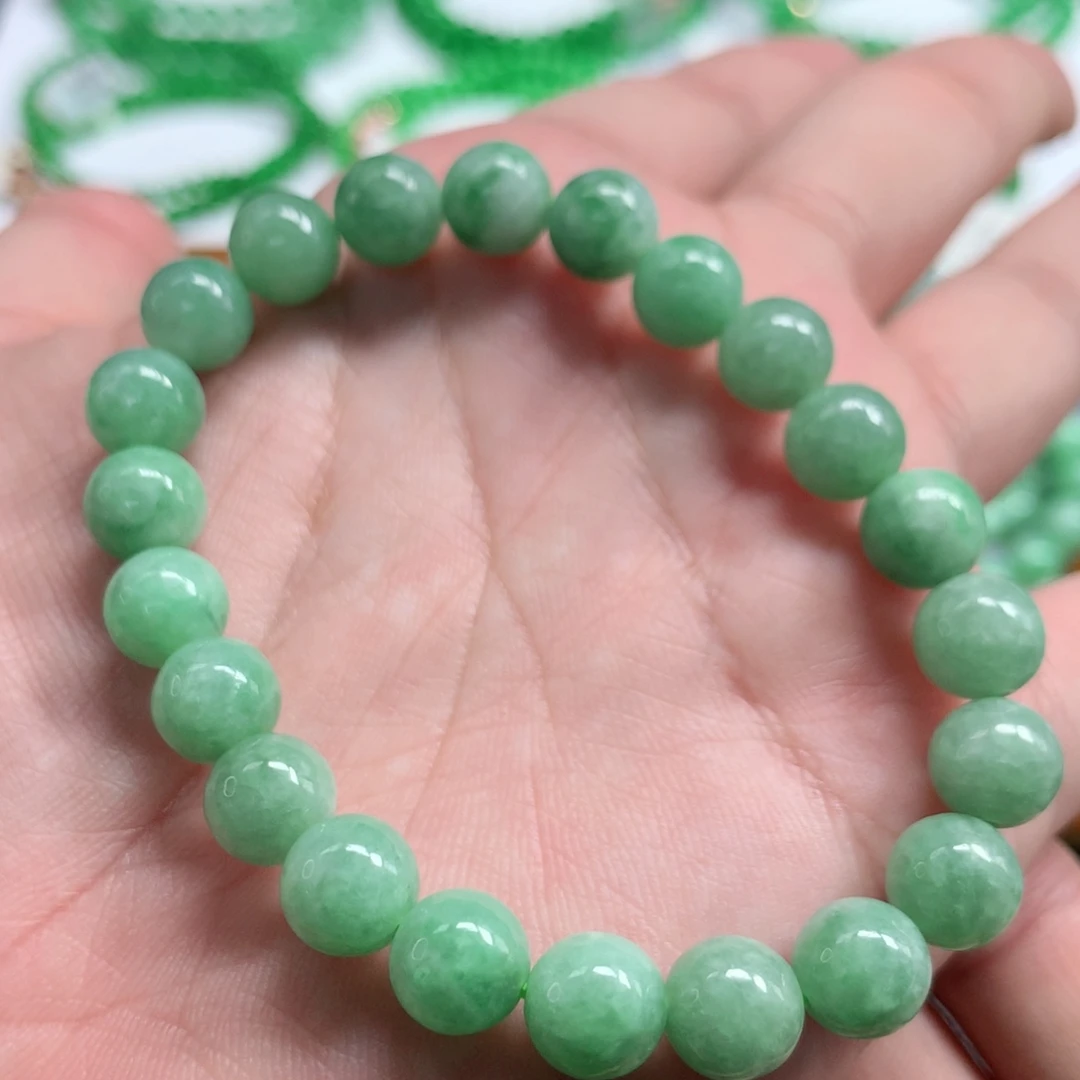 未镶嵌手链翡翠翡翠