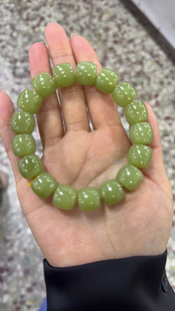 和田玉老型手链13