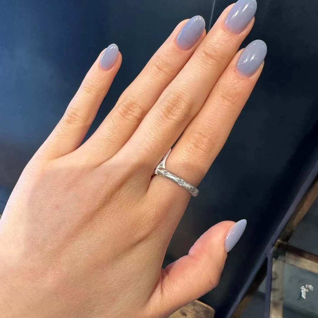 925银戒指 0511A06 TJ韩国女装韩国直播代购925银拉丝戒指戒指