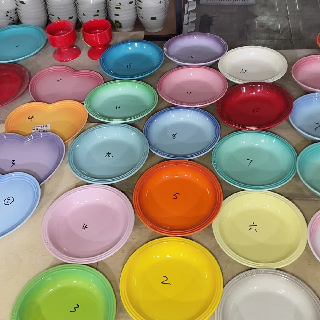 瓷片微瑕陶瓷餐具家用 两个