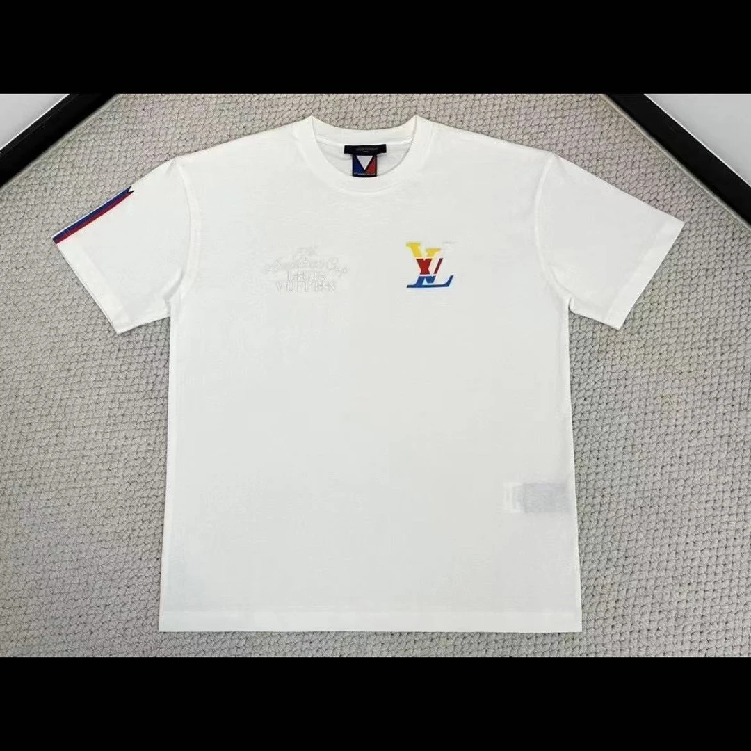 99新 LouisVuitton/路易威登 美洲杯款字母刺绣标