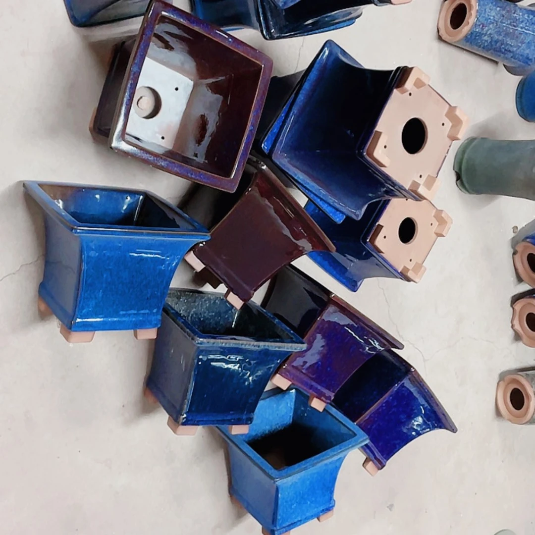 【闪购商品】紫砂花盆圆*兰花643434545846464645