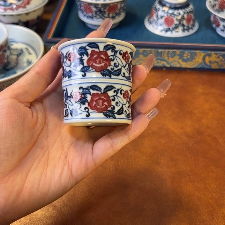 瓷片景德镇陶瓷手工手绘