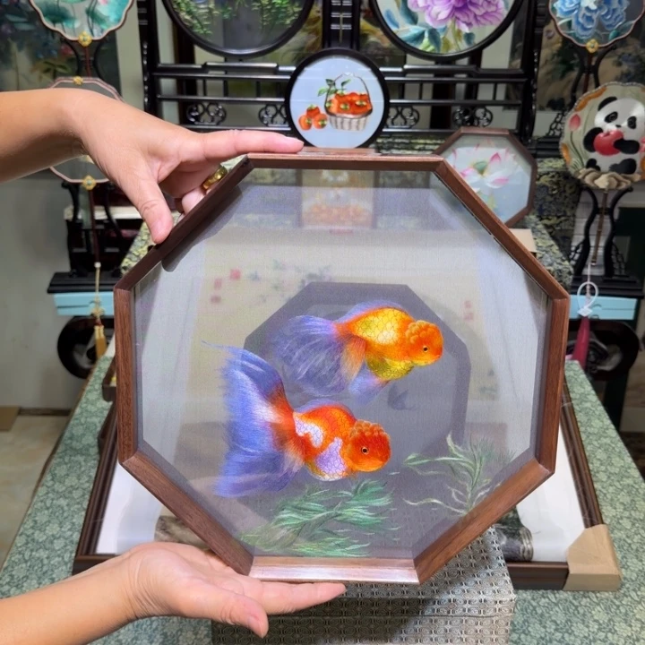 刺绣手工苏绣工艺制作异色精品