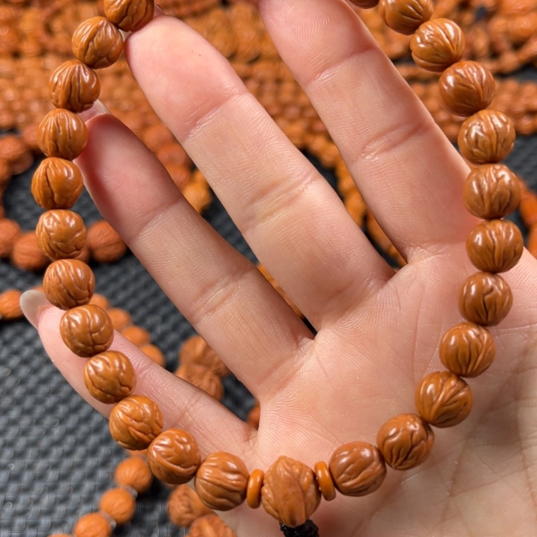 老***孩桃核手串Y9 链接手串