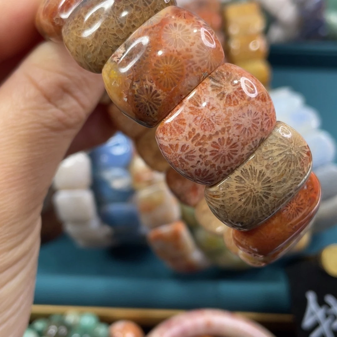 未镶嵌手镯硅化玉