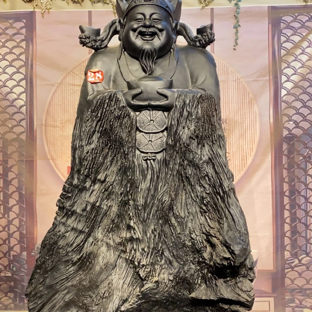 金***鸿乌木类财神不包入户