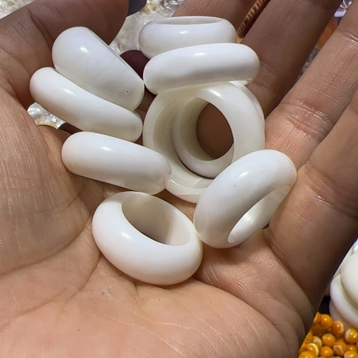 大果紫檀（缅甸花梨）大白戒指