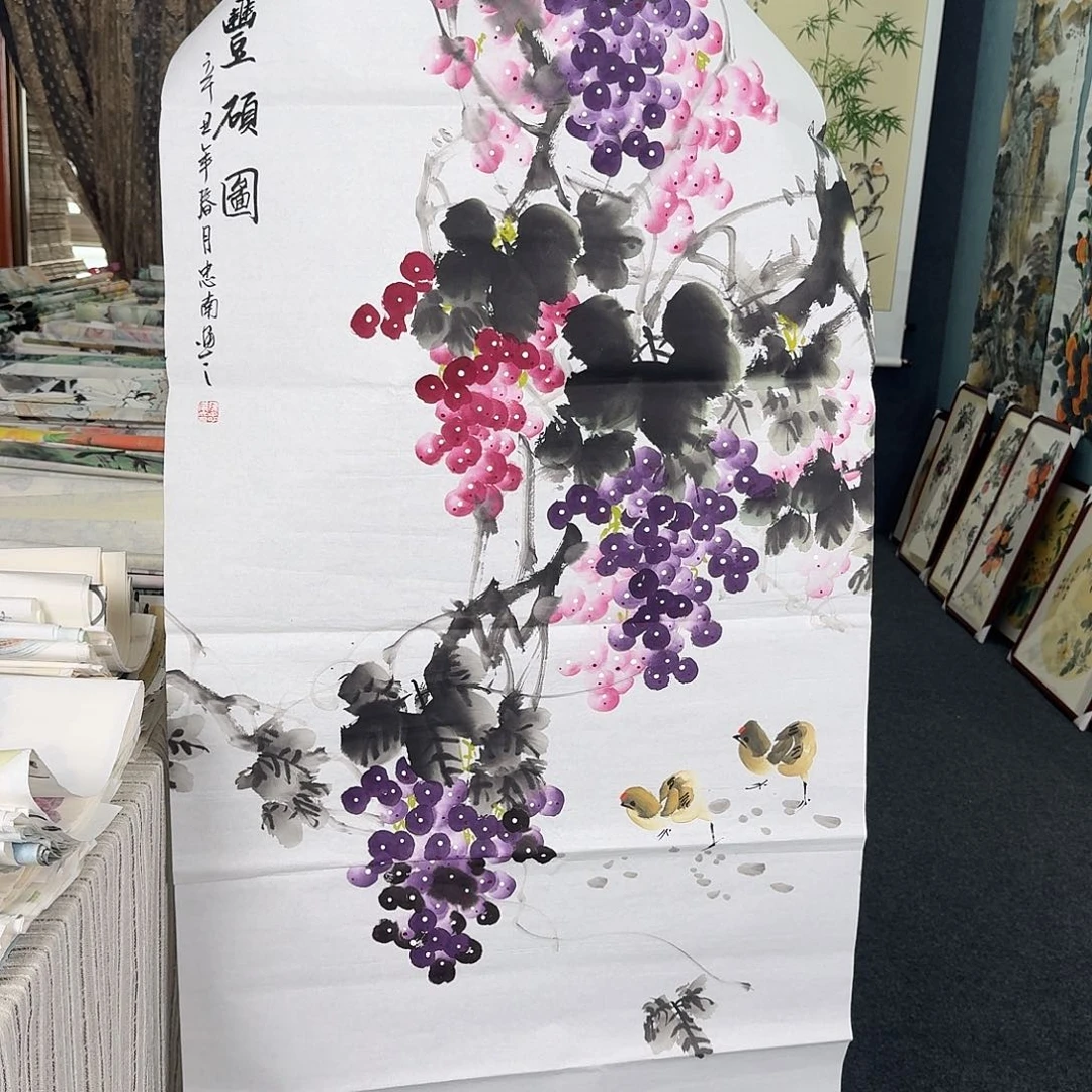 纯手绘的好看作品