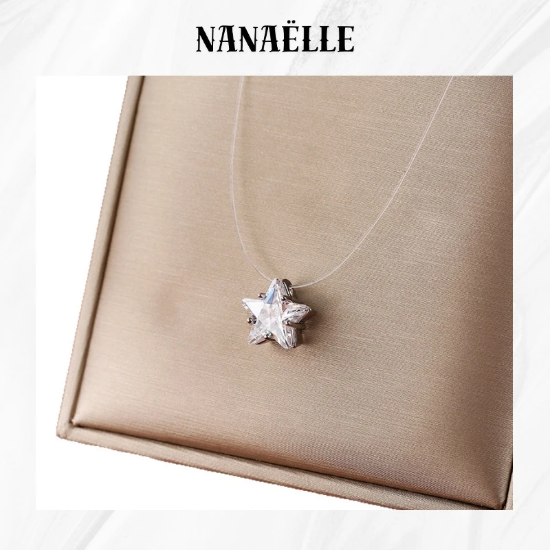 铜合金吊坠 星星项链吊坠配饰珠宝小众饰品高智淡人风