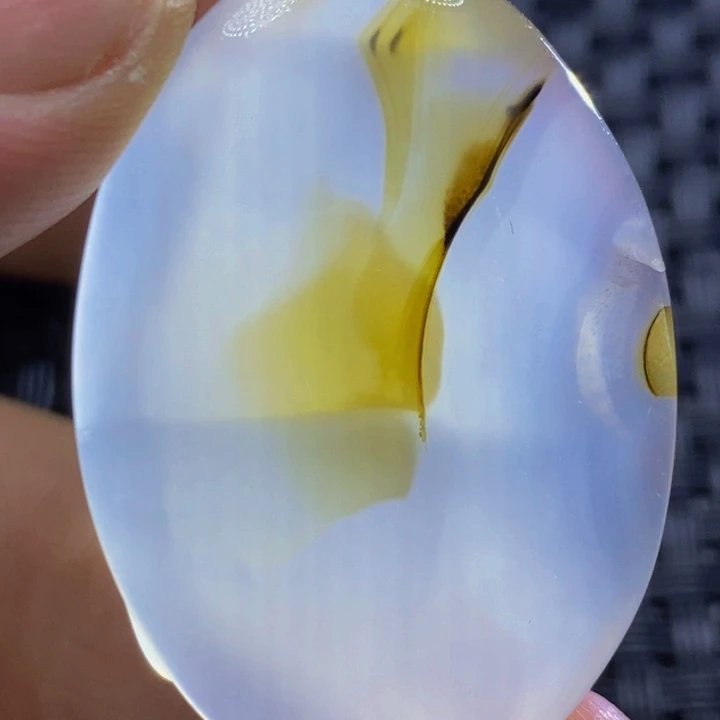 空***白玛瑙/玉髓颈饰未镶嵌