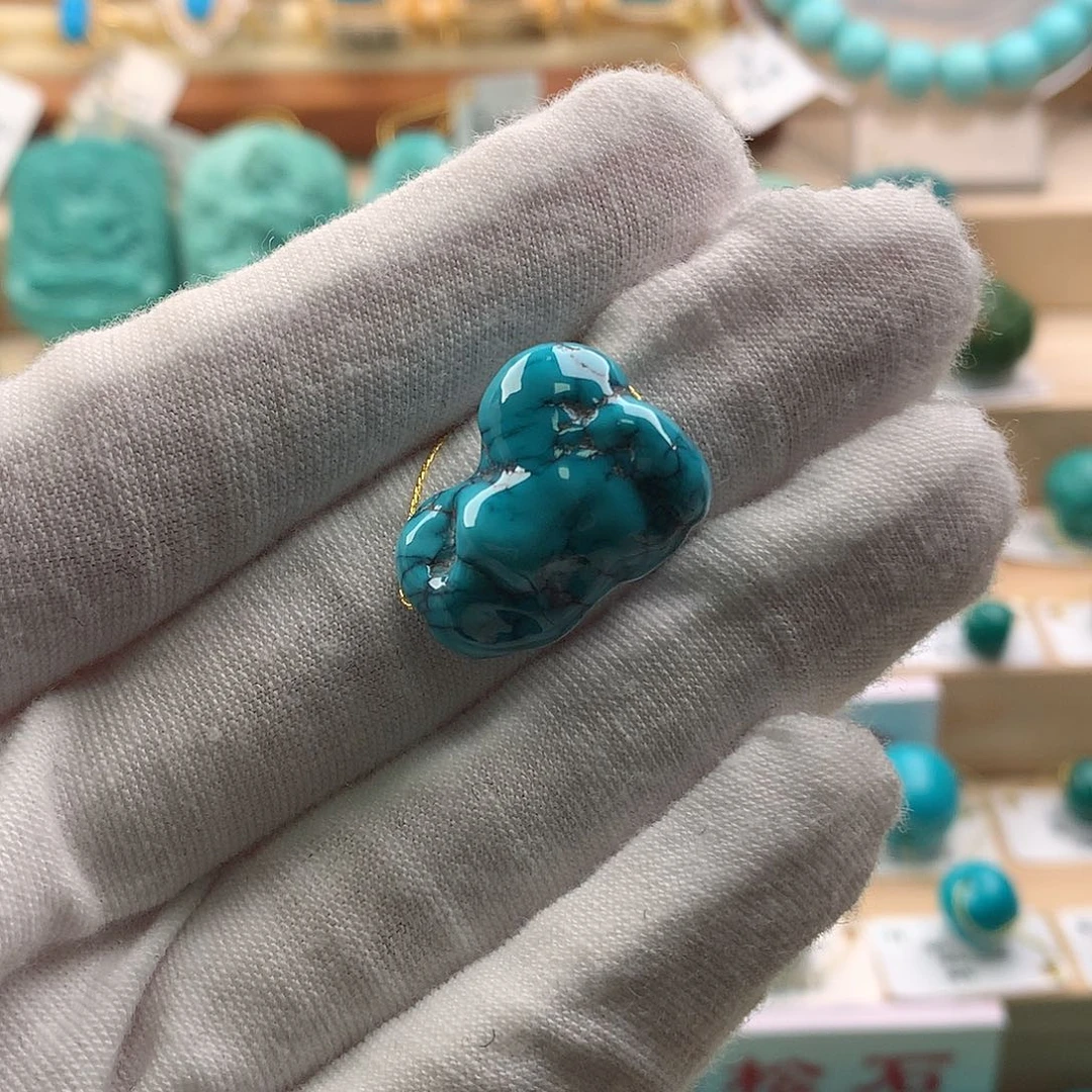 绿松石未镶嵌配饰