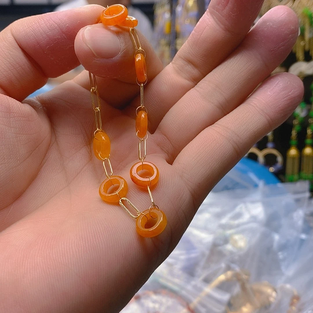 翡翠合金耳饰翡翠