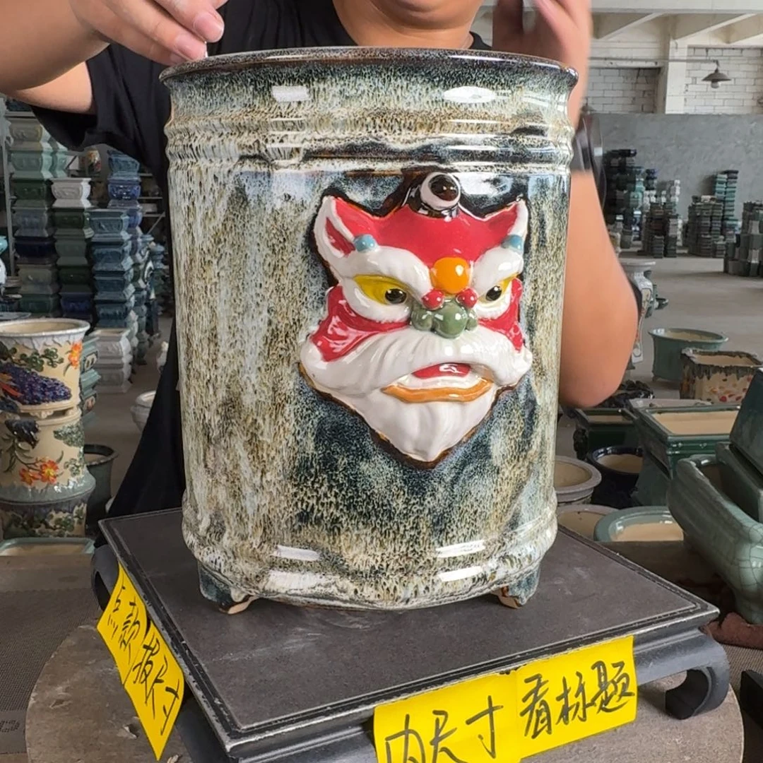 。一风堂石湾花盆 内20*27
