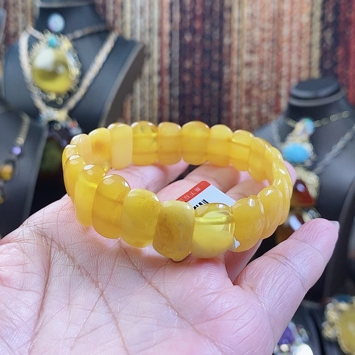 手链琥珀未镶嵌蜜蜡手牌