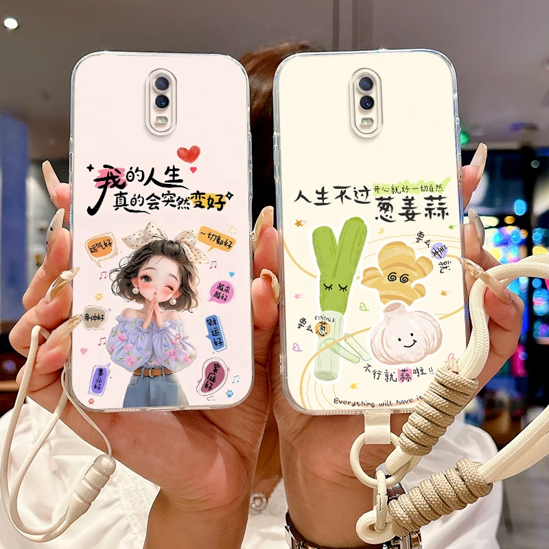 适用OPPOR17手机壳ooopr17直边透明opp0R17卡通opoor17软胶PBEM00