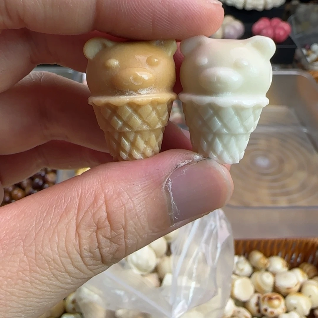 吊坠菩提根/象牙果冰淇淋三通2颗通货（备注颜色）