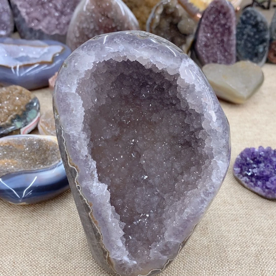 天然水晶摆件未镶嵌水晶+****e
