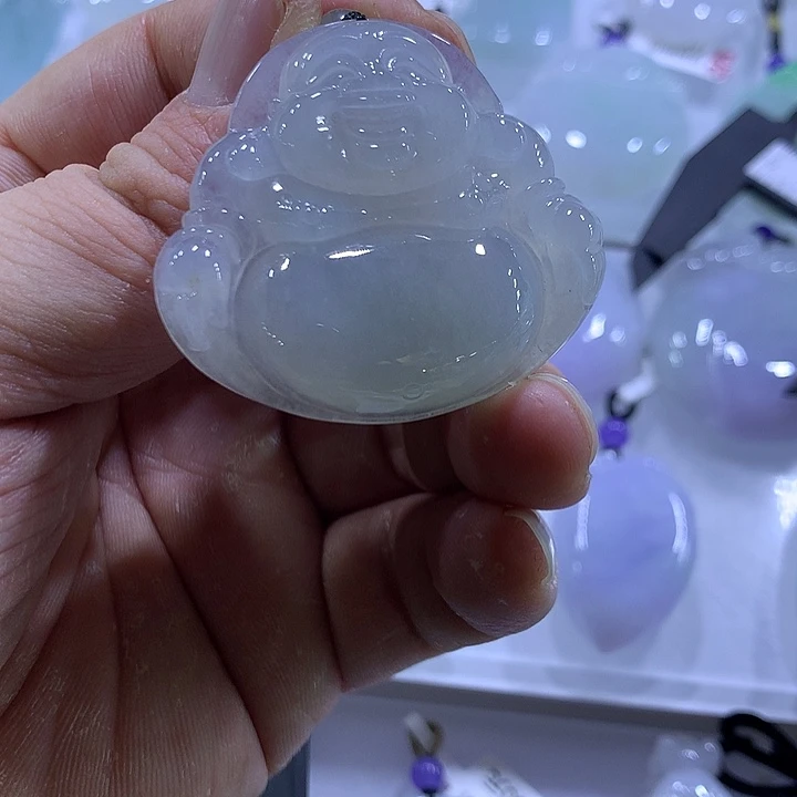 翡翠未镶嵌颈饰天然翡翠A货吊坠