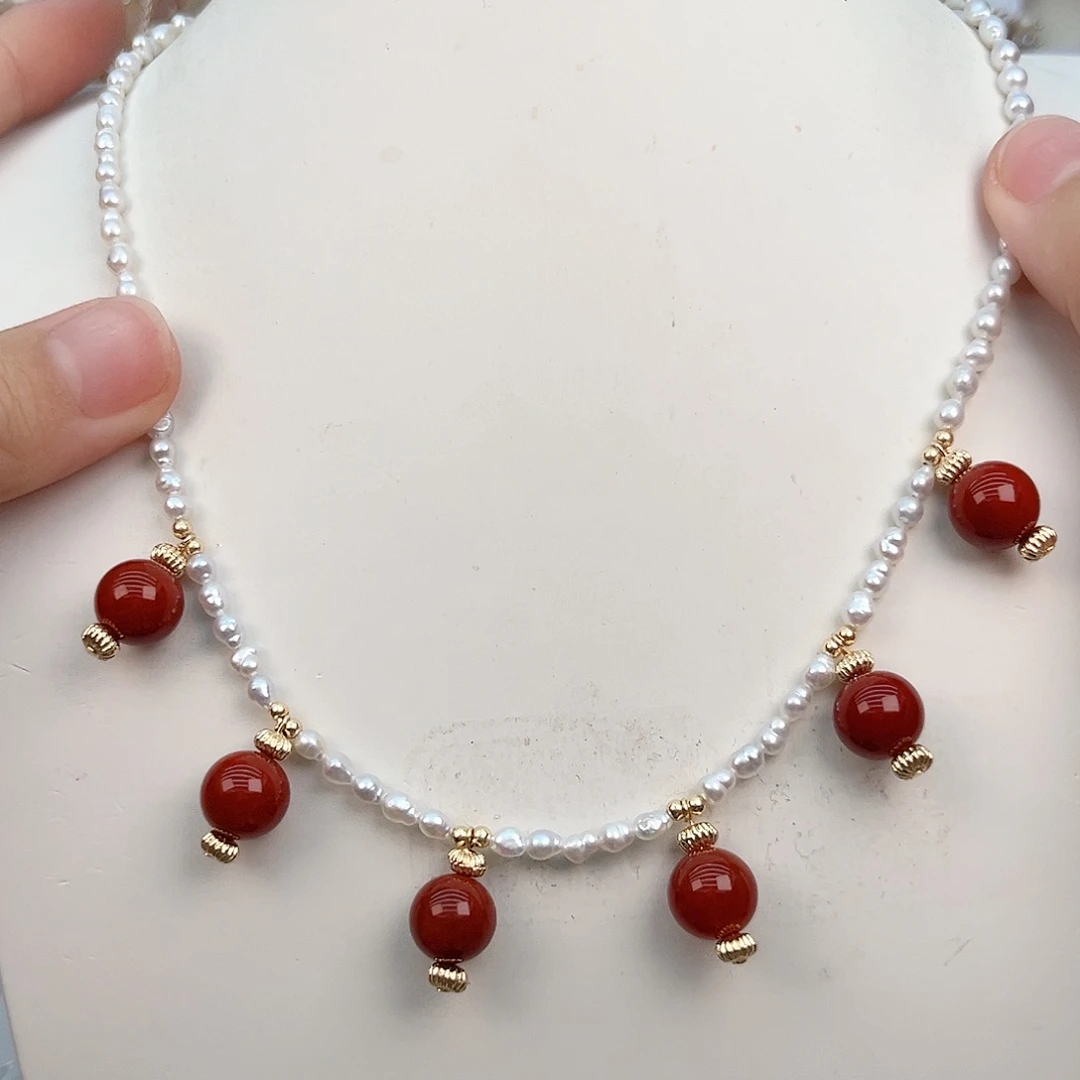 颈饰未镶嵌淡水珍珠