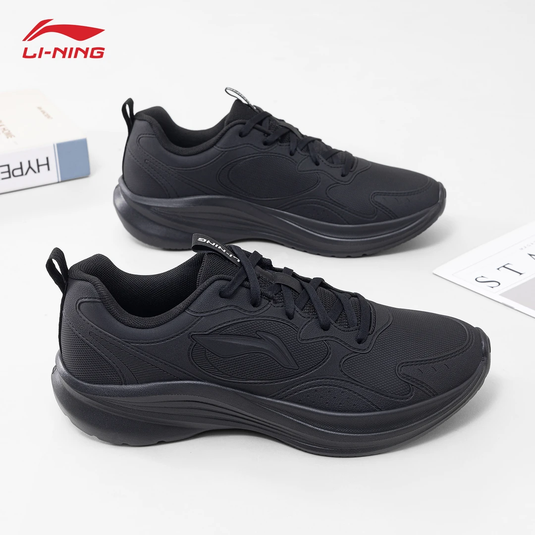 李宁轻风v2跑步鞋男鞋2025秋季软底轻便减震跑鞋舒适休闲运动鞋