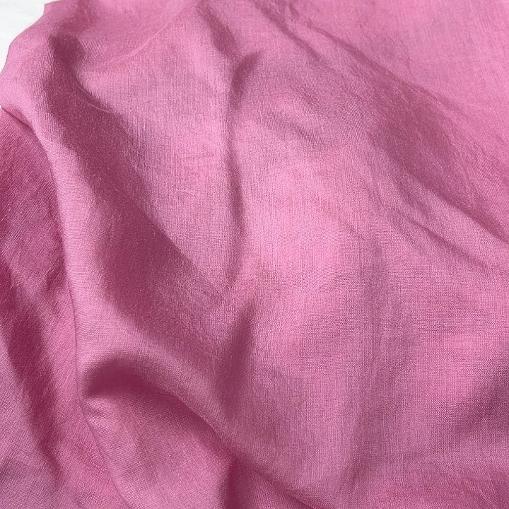 棉混纺玫粉人鱼姬2米