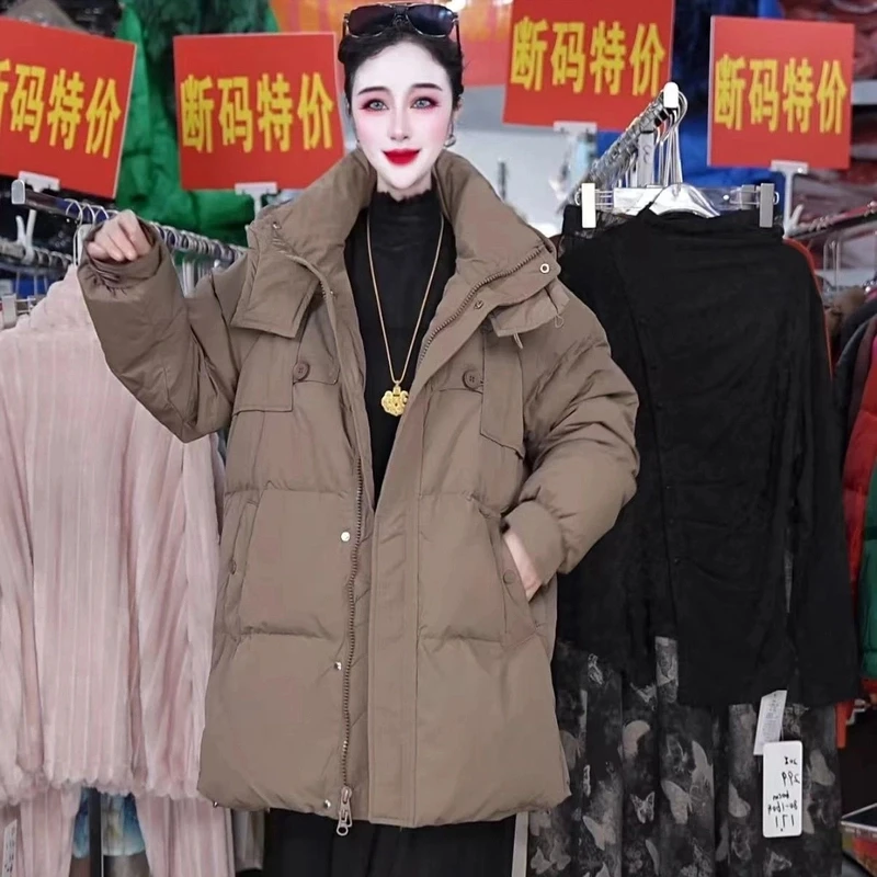 【羽绒】冬季百搭时尚潮流休闲气质显瘦轻奢女款羽绒服2265