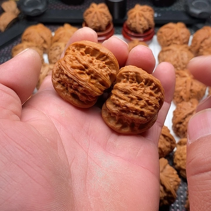 核桃手串/手链拼接白狮子12号