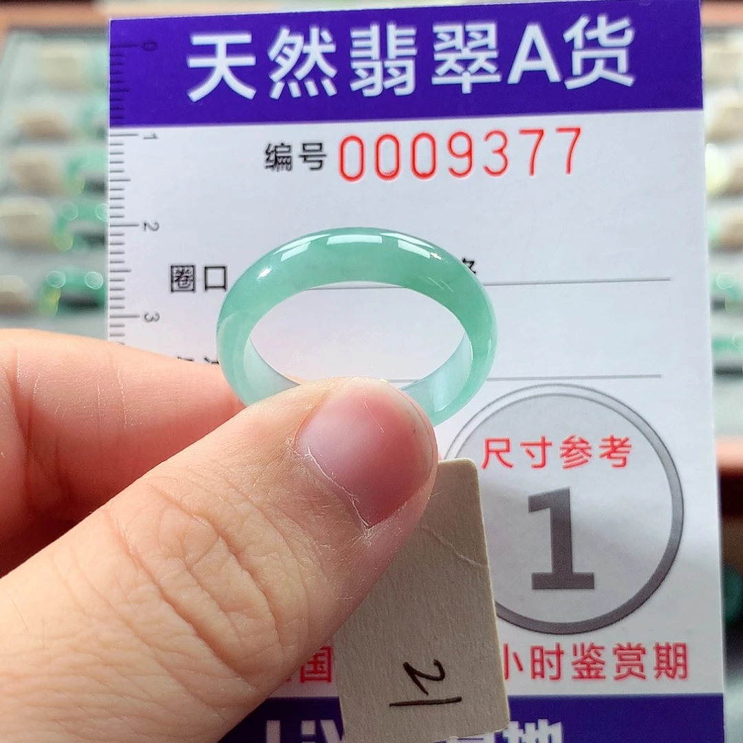 翡翠戒指未镶嵌21号