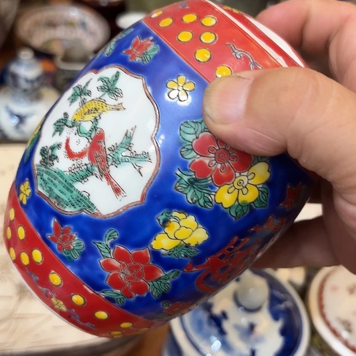 鲈***鱼陶瓷摆件不固定一件