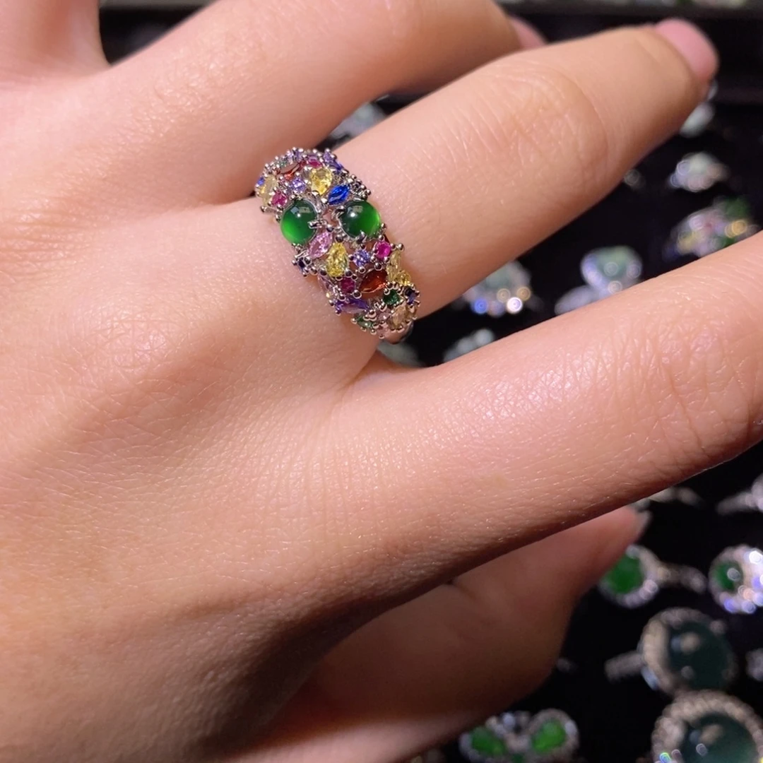 翡翠未镶嵌颈饰天然