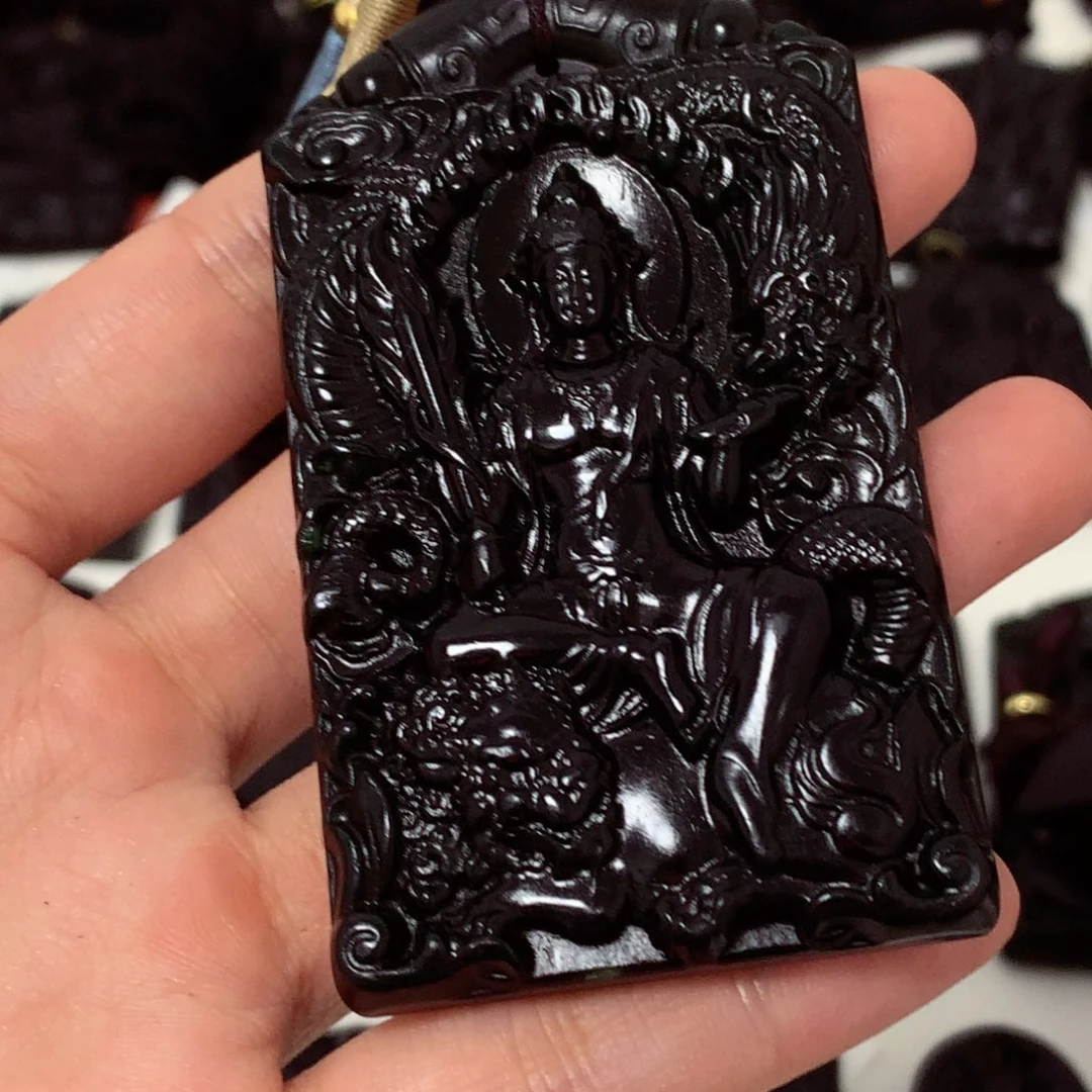 天然a货钢琴黑挂件
