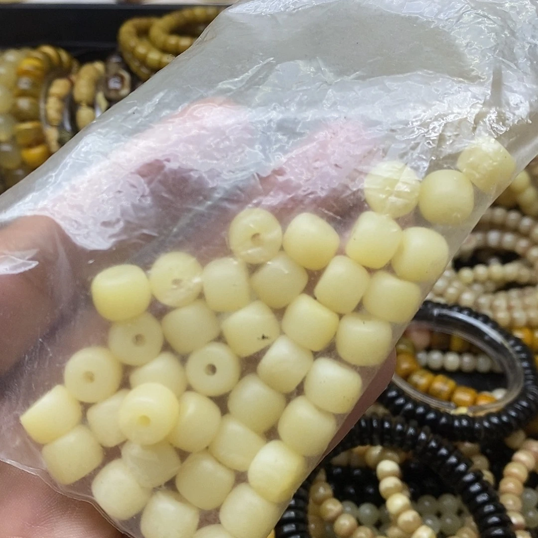 牛骨手串/手链瑕疵珠子，介意不要拍