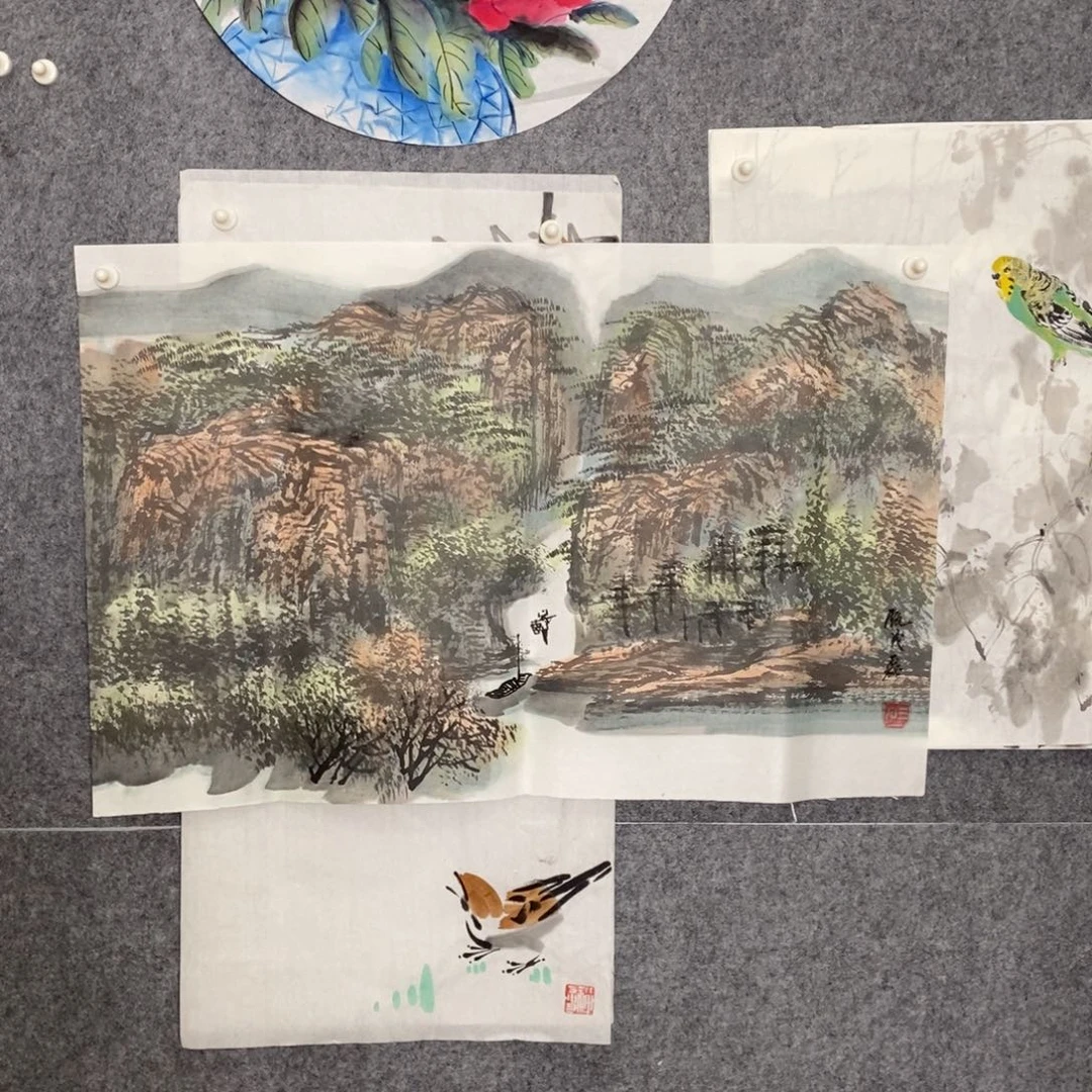 国画国画纯手写手绘作品70