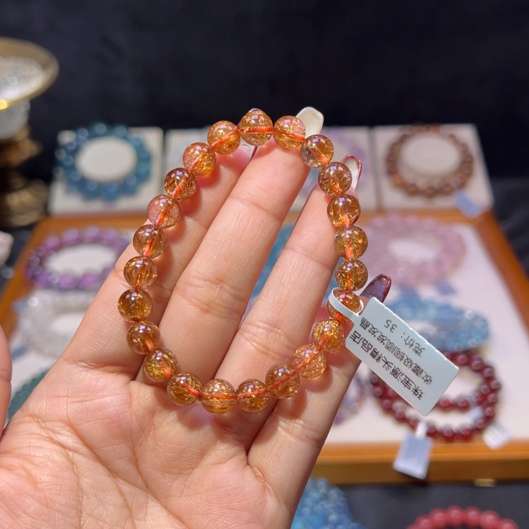 水晶手串未镶嵌铜顺发8.3m m