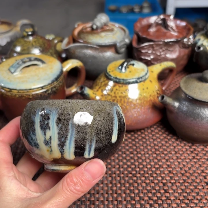 紫砂茶杯k垂珠大杯150 C