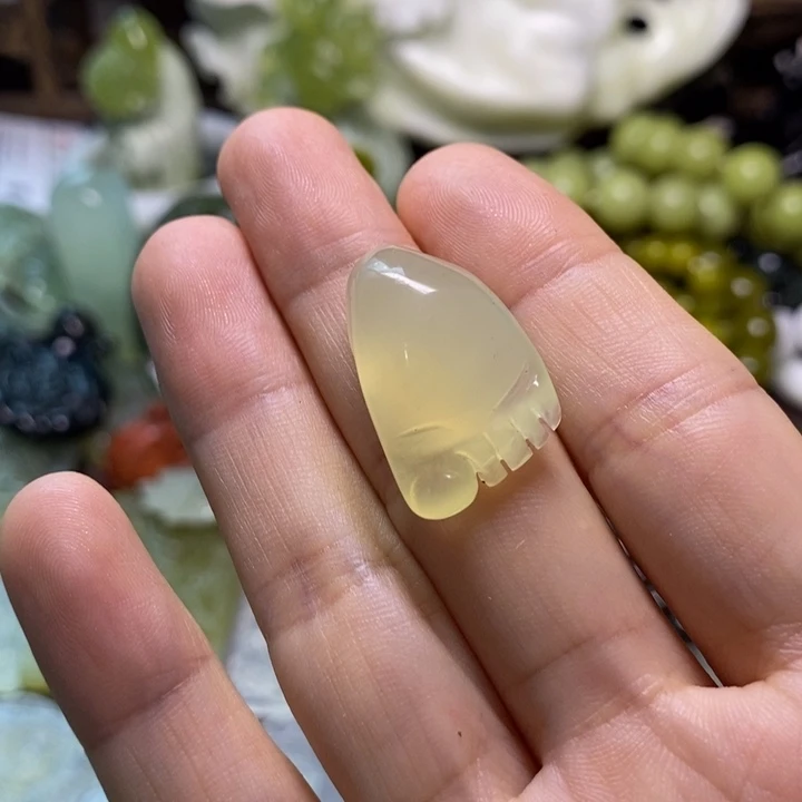 岫玉未镶嵌岫玉挂件