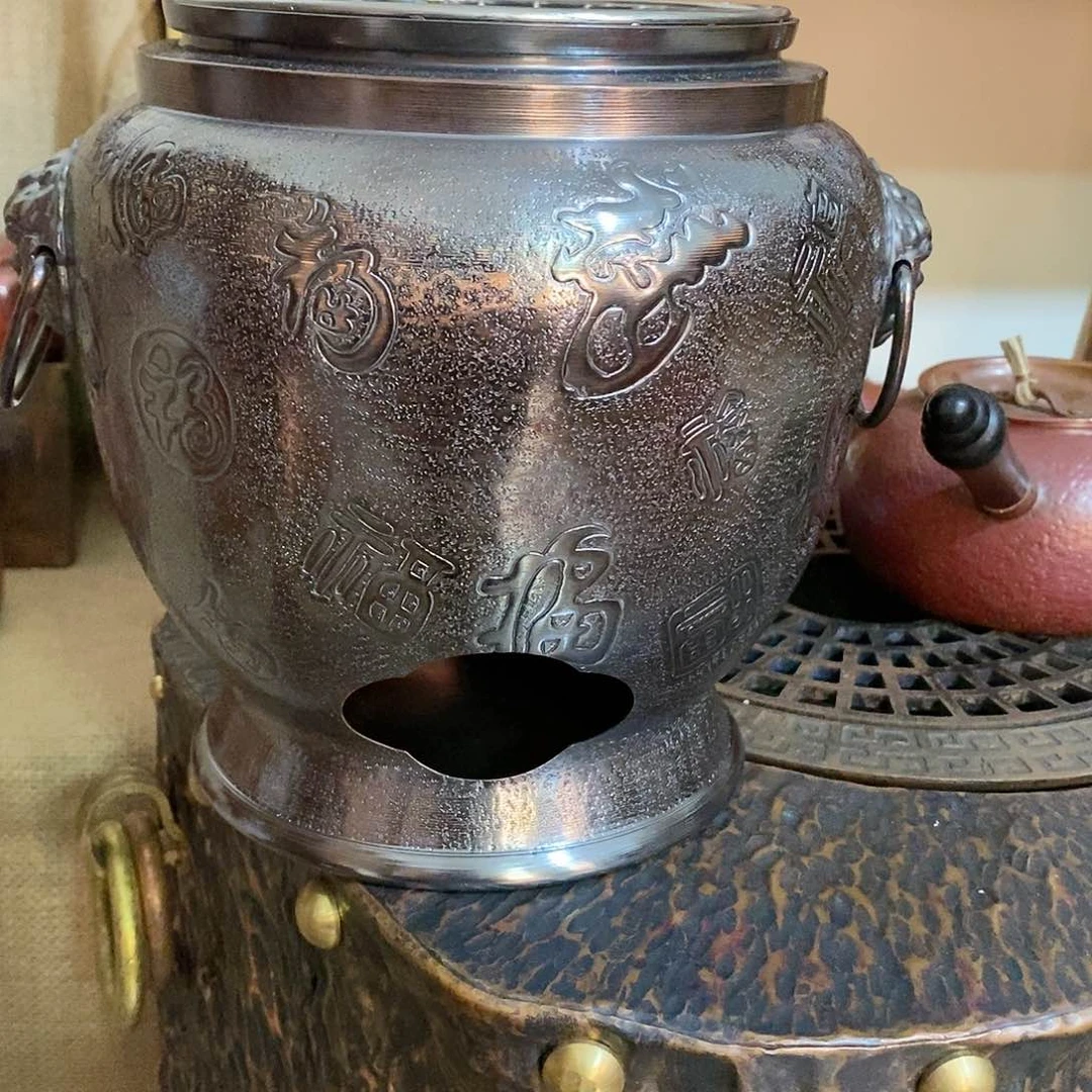 漫**端手工锻打工艺百福炉